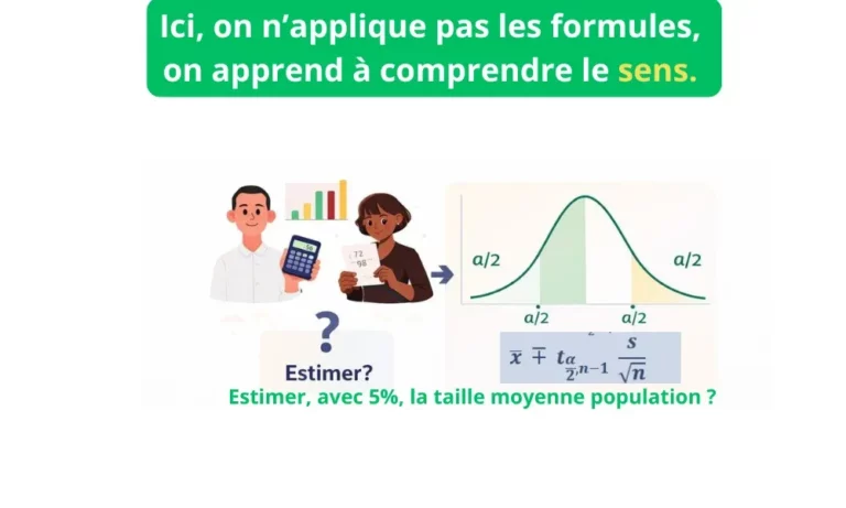 Chapitre gratuit de Stat3 : estimation statistique – vidéos et exercices corrigés